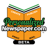 PersonalizedNewspaper.com BETA Official Logo blk