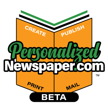 PersonalizedNewspaper.com BETA Official Logo blk
